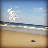 LARGE HAPTIC LAB SAILING SHIP KITE - WHITE