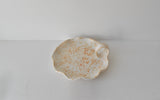 Honey Flamingo - Spongeware handle plate - Sandy Orange