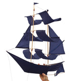 Haptic Lab Small Sailing Ship Kite – Indigo
