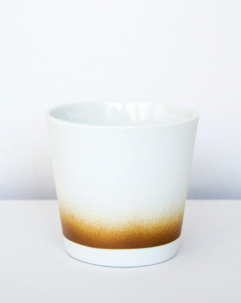 Kirstie van Noort Cornwall Coffee Cup-  Brown