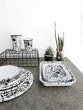 Bornn Monochrome Rectangular Tray