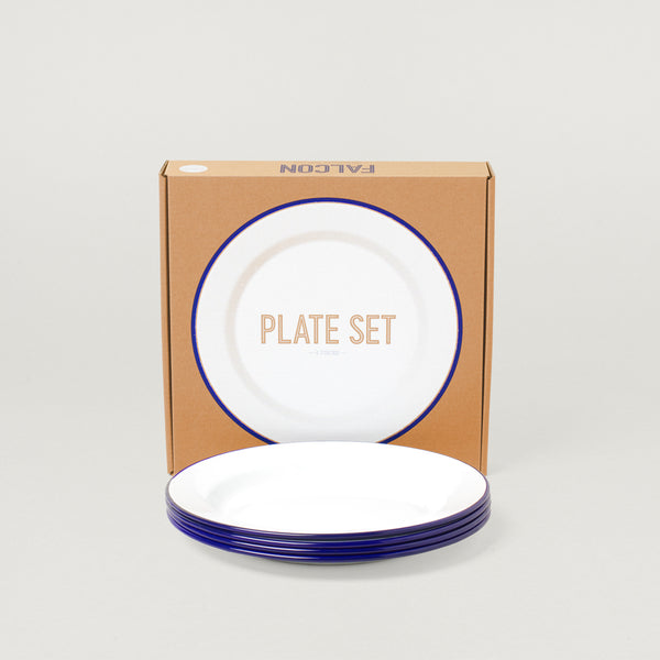 FALCON 24CM PLATE SET- BLUE