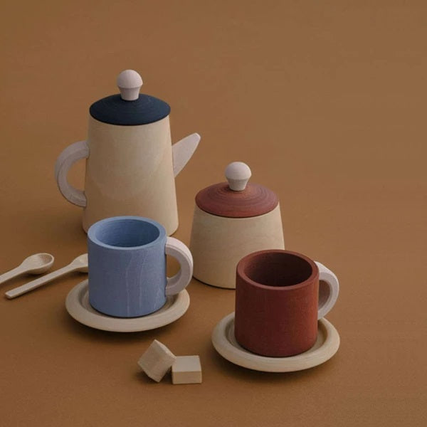 RADUGA GREZ - Tea set- terra and blue