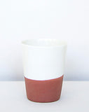Kirstie van Noort Cornwall Espresso Cup- 09 Dip Warm Red