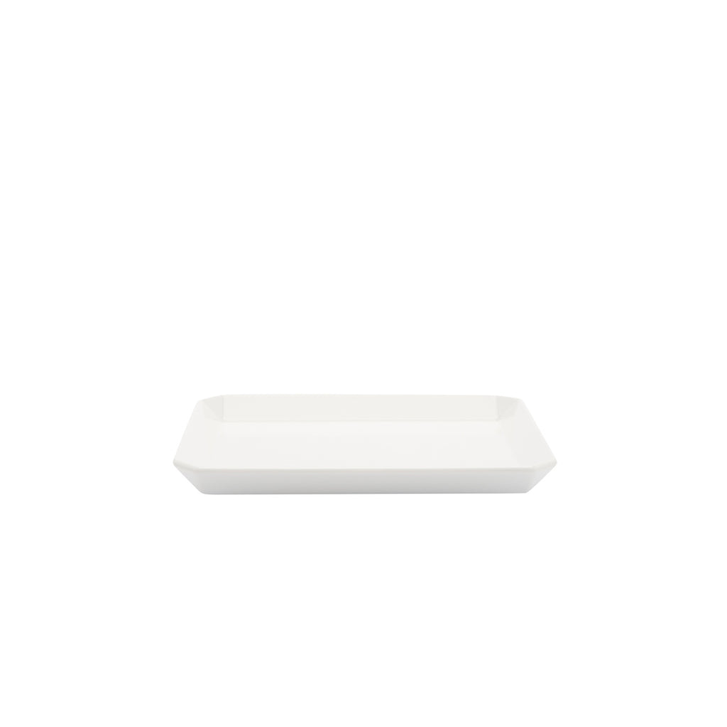 1616 Arita TY Square Plate 165 White