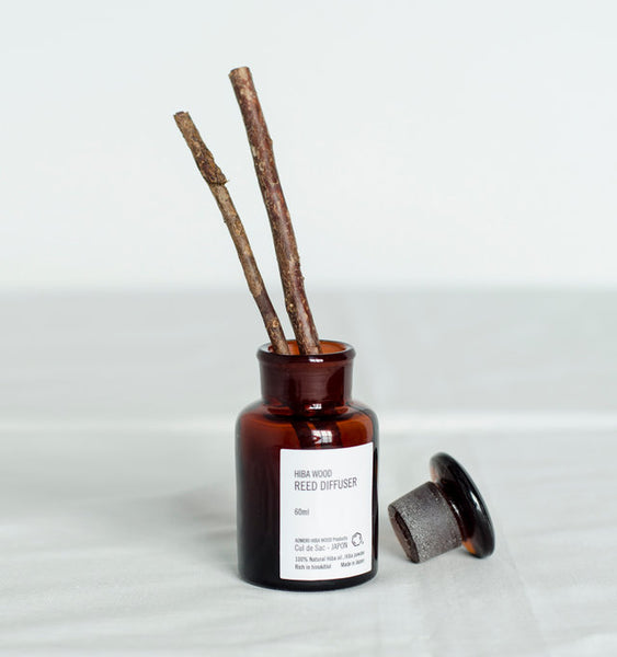 Cul de Sac - Japon  Hiba Wood reed diffuser