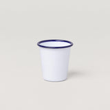 Falcon Tumblers White with Blue rim