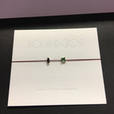 BOX AND CROSS double gemstone bracelet (Limited edition)