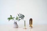 GOLDEN CANDLE HOLDER- S