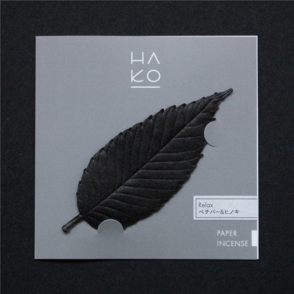 HA KO Paper Incense -  Black Relax