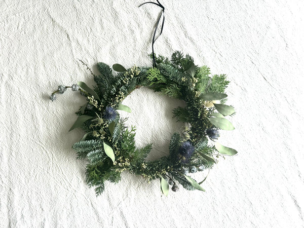 Christmas wreath by Vanessa Tao - Bluedy 25cm