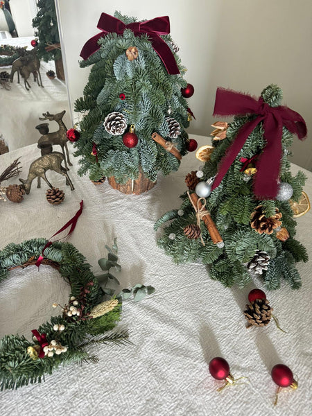 Santa's little Elves: Mini X'mas tree Family Workshop 2023