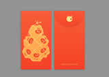 豬仔紅包袋 YEAR OF PIG RED PACKET BY FIVE METAL SHOP