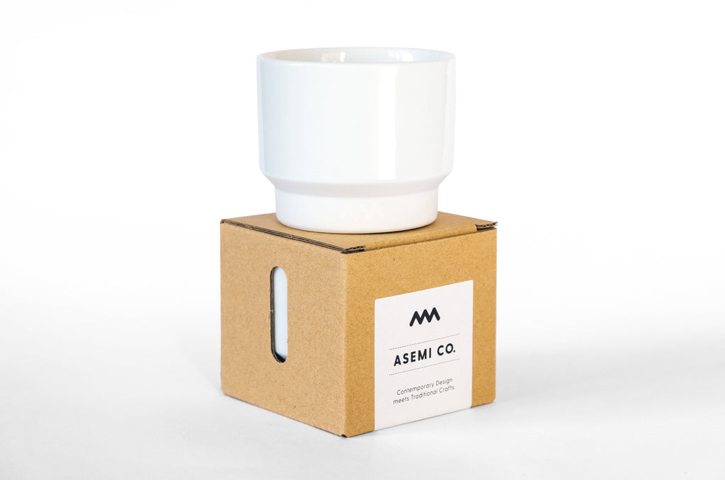 Asemi Hasami cups: Small - Pure