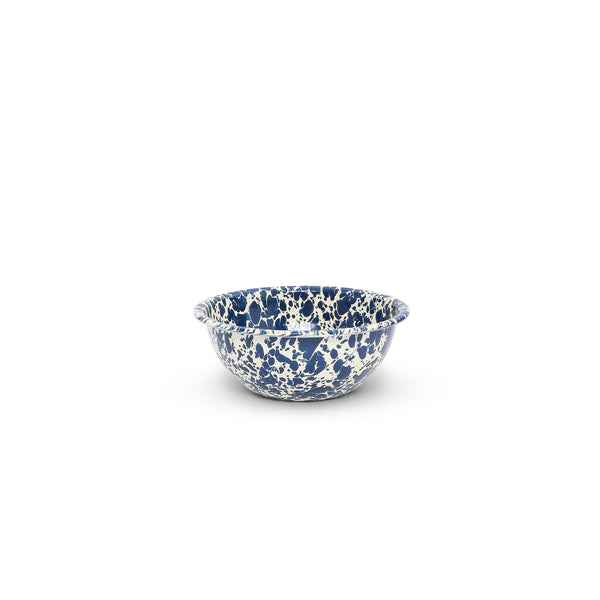 Crow Canyon Home  - Enamelware Cereal Bowl -Navy Marble