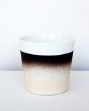 Kirstie van Noort Cornwall Coffee Cup- Top Black/Pink