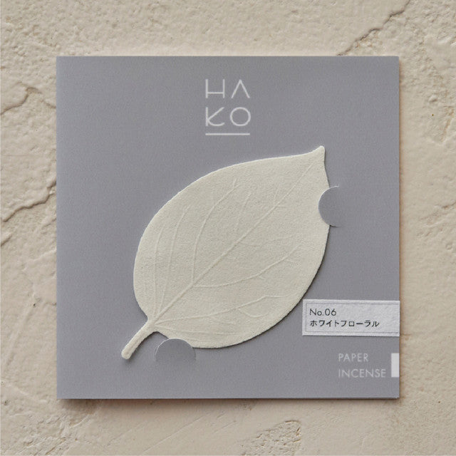HA KO Paper Incense - No.6 White Floral